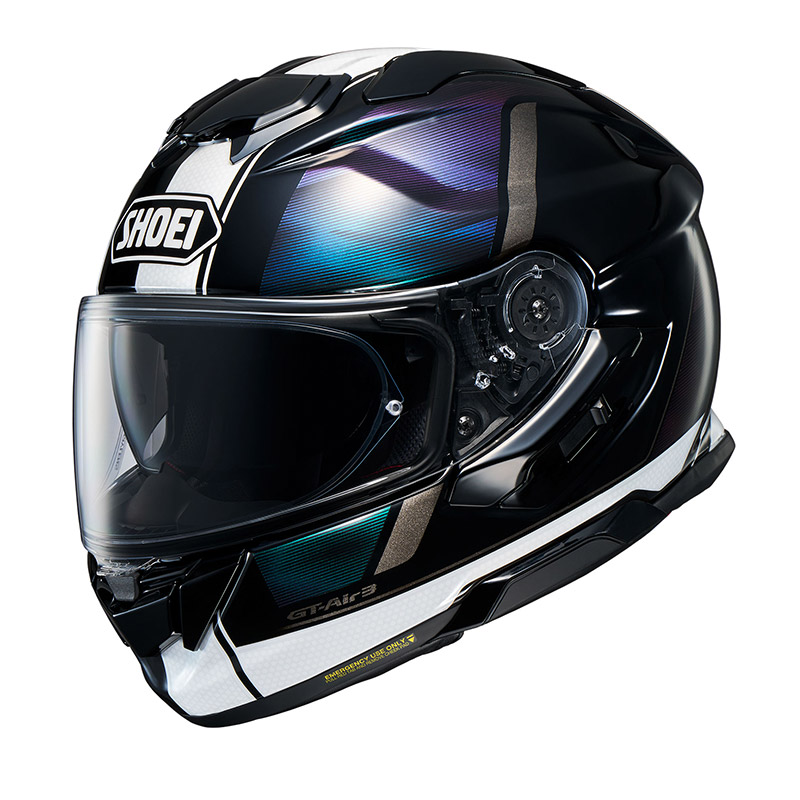 -25% SHOEI GT-AIR 3 SCENARIO TC-5 BLACK WHITE IRIDIUM