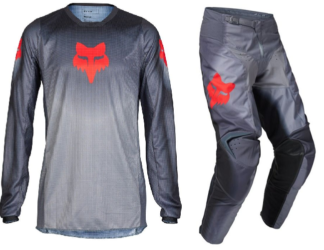 FOX 180 INTERFERE COMPLETO CROSS GREY RED
