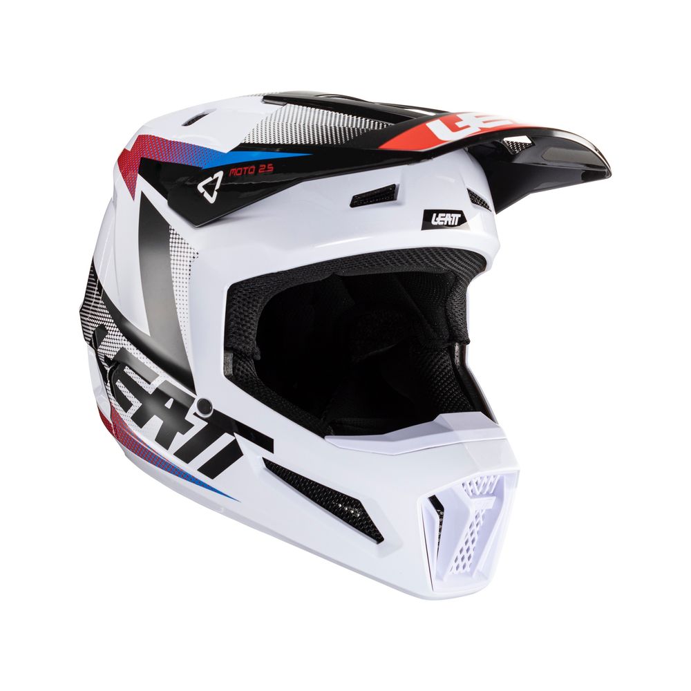LEATT CASCO MOTO 2.5 V24 BLACK WHITE