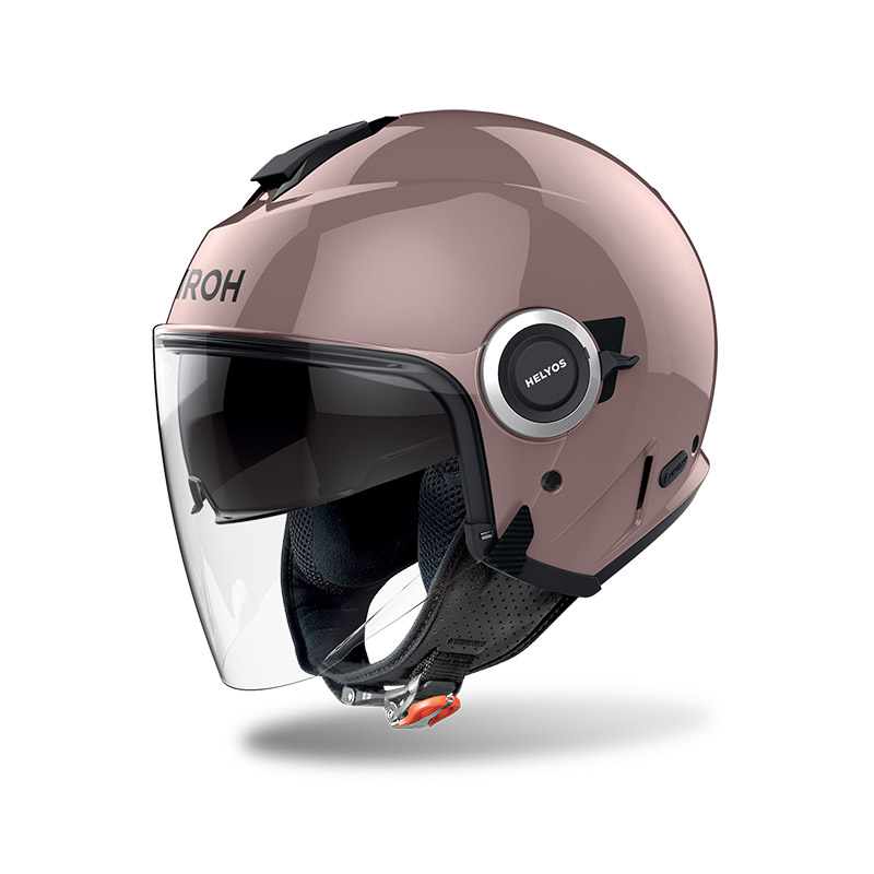 AIROH CASCO JET HELYOS METALLIC PINK