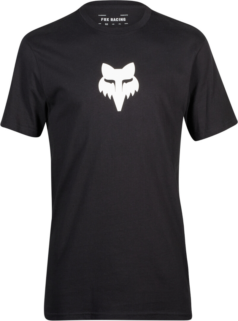 FOX T-SHIRT PREMIUM HEAD BLACK