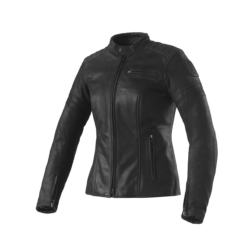 CLOVER GIACCA PELLE  BULLET PRO-2 LADY NERO