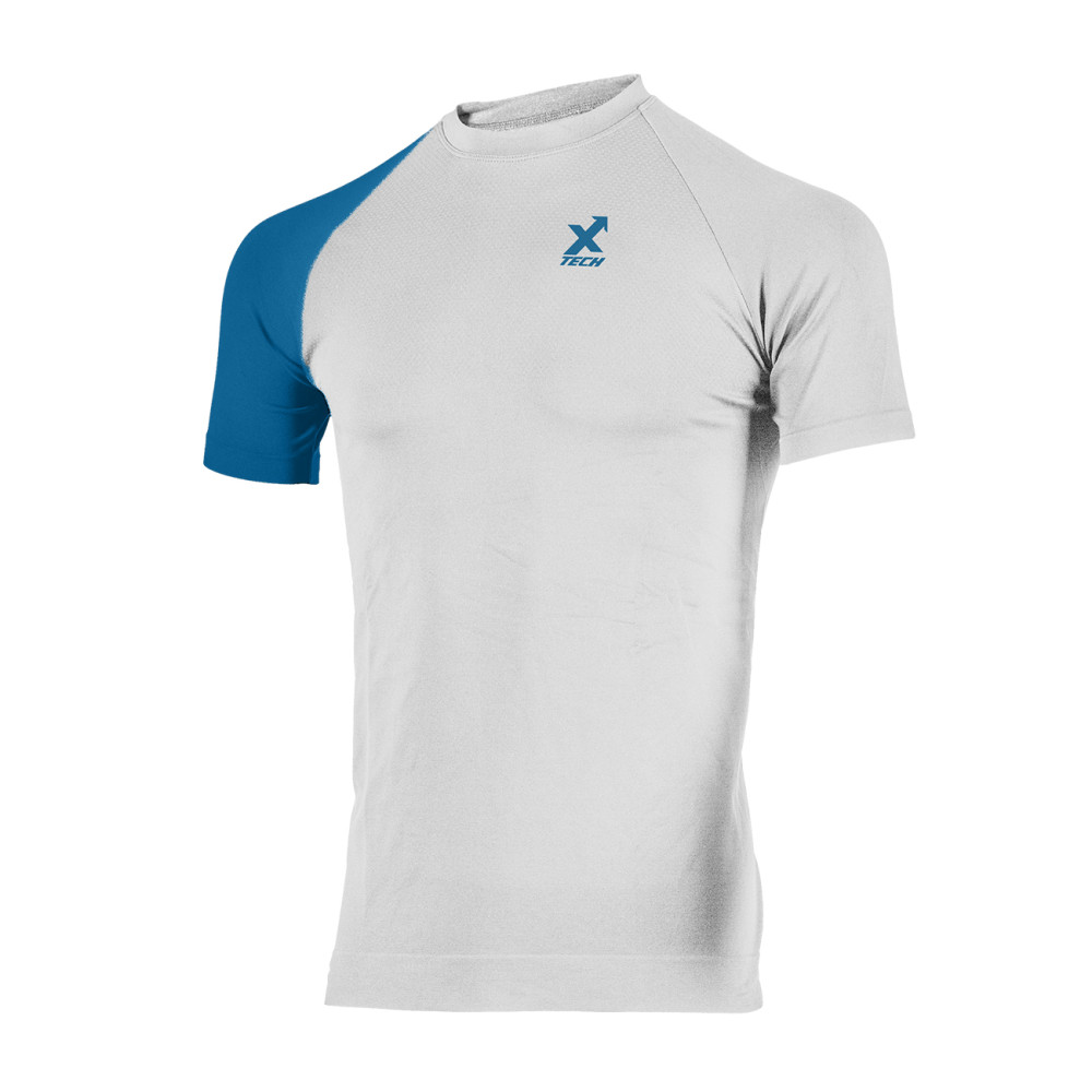 XTECH MAGLIA TECNICA POWER BIANCA BLU