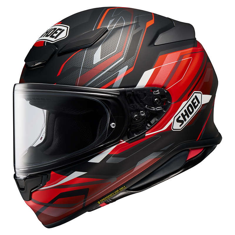 SHOEI CASCO NXR 2 CAPRICCIO TC-1 MATT RED BLACK
