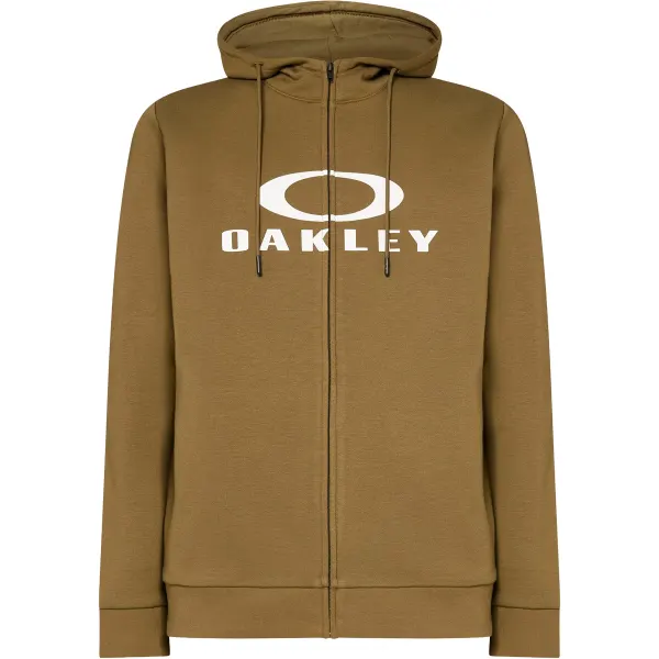 OAKLEY FELPA BARK FULL ZIP HOODIE 2.0 ARMY GREEN