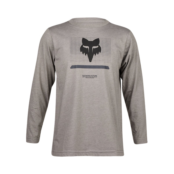 FOX T-SHIRT YOUTH MANICA LUNGA OPTICAL  GREY
