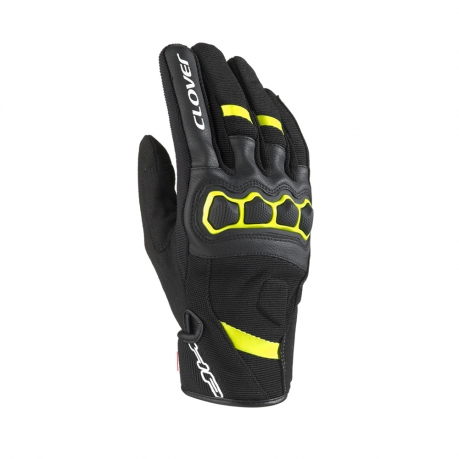 GUANTI CLOVER AIRTOUCH-2 NERO-GIALLO