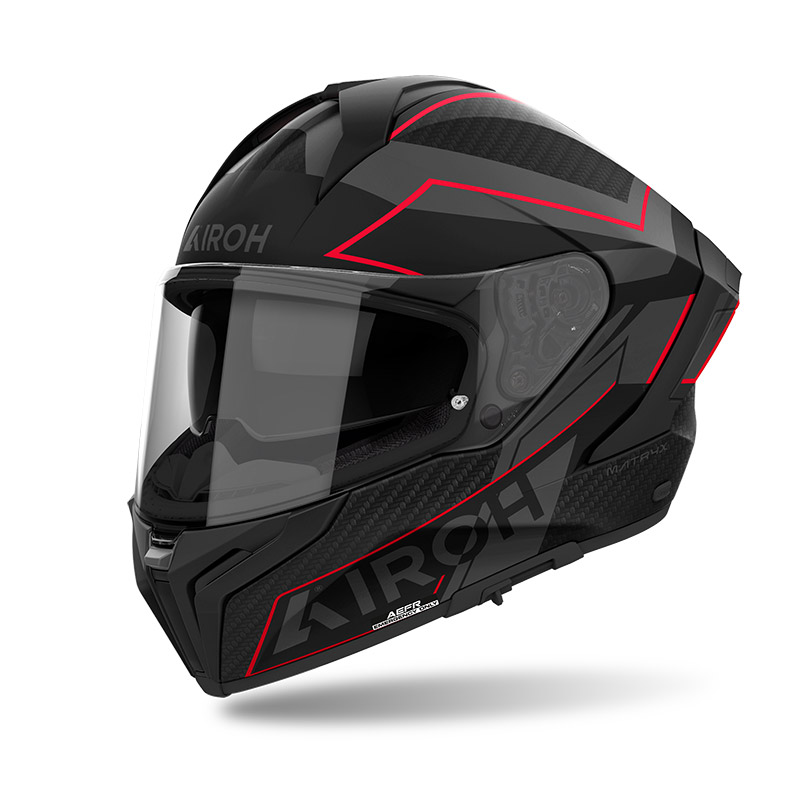 AIROH CASCO INTEGRALE MATRYX SENTINEL RED MATT