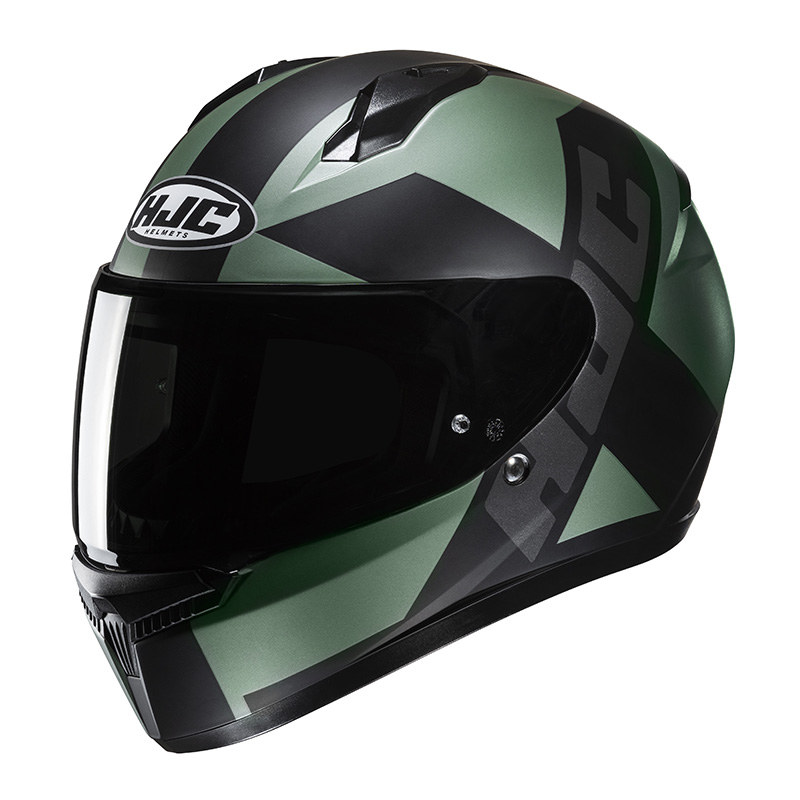 HJC CASCO INTEGRALE C10 TEZ VERDE NERO