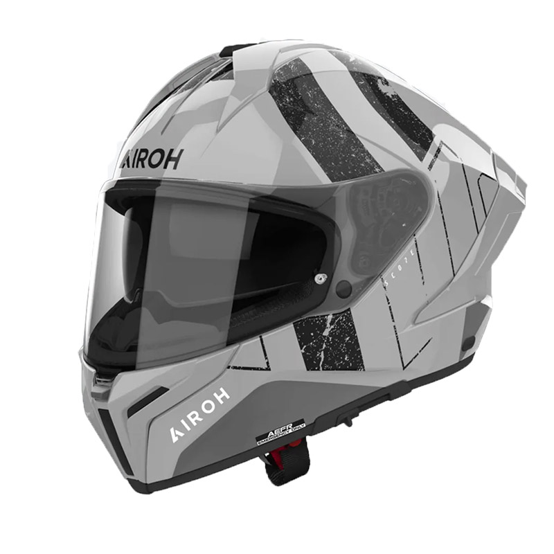 -25% AIROH CASCO INTEGRALE MATRYX SCOPE LIGHT GREY GLOSS