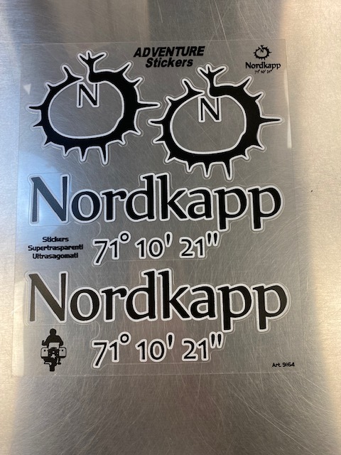 ADVENTURE STICKERS NORDKAPP