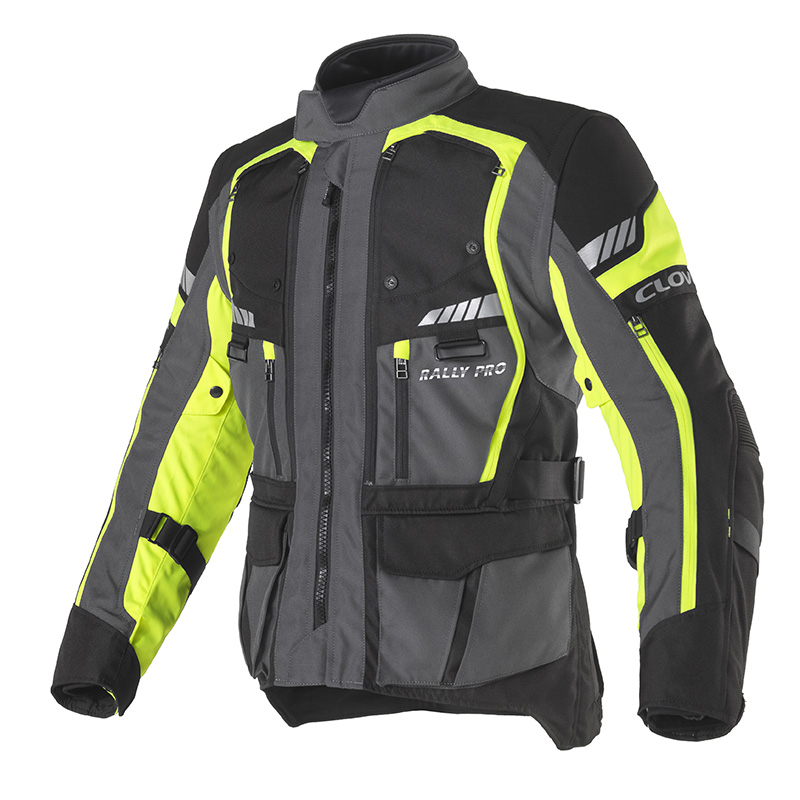 CLOVER GIACCA RALLY PRO WP GIALLO NERO