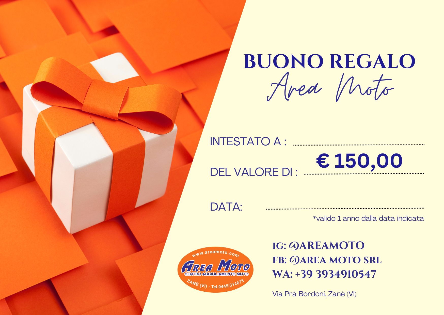 BUONO REGALO €150,00