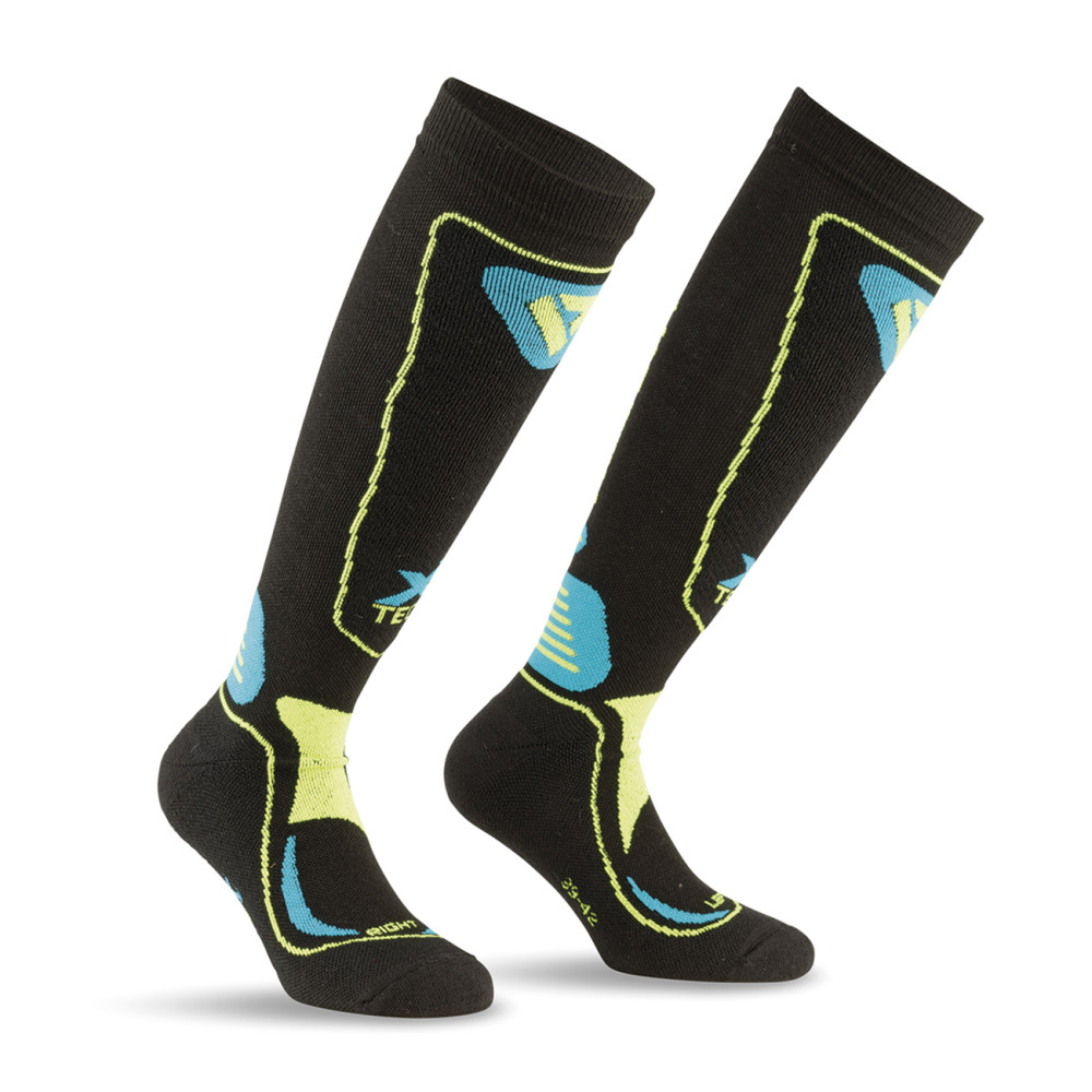 XTECH CALZA TERMICA PRIMALOFT NERO