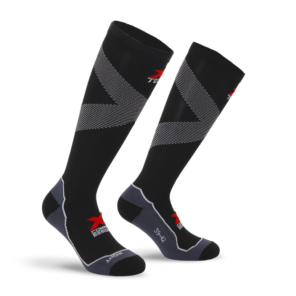 XTECH CALZA RAPID NERO BIANCO