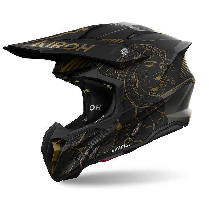 AIROH CASCO TWIST 3 TITAN MATT