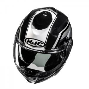 HJC CASCO MODULARE F100 REFF NERO GLOSS