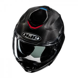 HJC CASCO MODULARE F100 CARBON STAN RIGA BLU