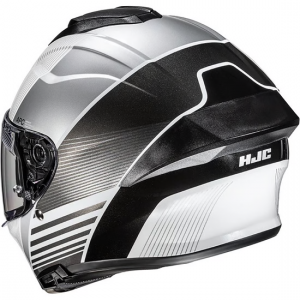 HJC CASCO INTEGRALE C71 MORIX BIANCO GRIGIO GLOSS