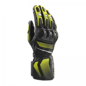CLOVER GUANTI PELLE ST-03 GIALLO SFUMATO NERO