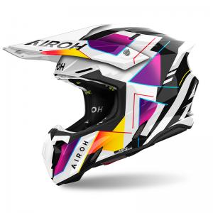AIROH CASCO TWIST 3 RAINBOW GLOSS