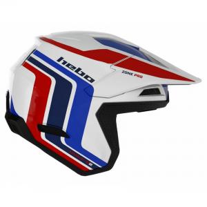 HEBO CASCO TRIAL ZONE PRO CLASSIC FIBERGLASS