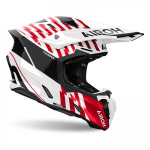 AIROH CASCO TWIST 3 THUNDER RED GLOSS