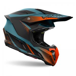 AIROH CASCO TWIST 3 SHARD ORANGE MATT