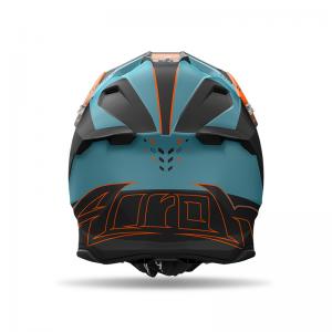 AIROH CASCO TWIST 3 SHARD ORANGE MATT