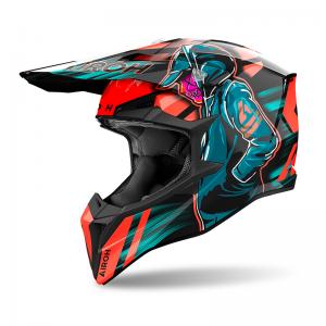 AIROH WRAAAP CYBER ORANGE GLOSS