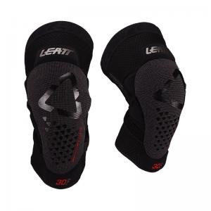 LEATT GINOCCHIERA KNEE GUARD 3DF 5.0 EVO FASTFIT BLACK