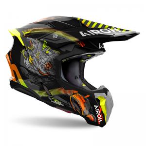 AIROH CASCO TWIST 3 TOXIC GLOSS