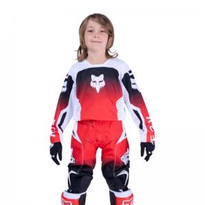 FOX 180 YOUTH SHIELD COMPLETO CROSS RED