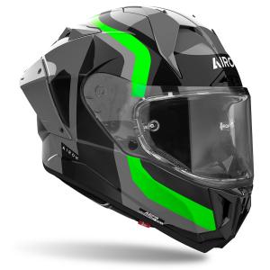 AIROH CASCO GP 800 COMPETITION GREEN GLOSS