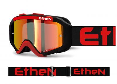 ETHEN MASCHERA 05R MX05100 LENTE SPECCHIATA ROSSA