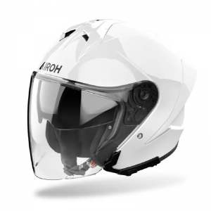 AIROH CASCO JET H21 WHITE GLOSS
