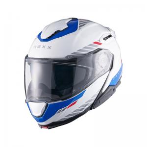 NEXX CASCO MODULARE X.LIFETOUR GLOBE WHITE BLUE