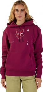 FOX FELPA DONNA CON CAPPUCCIO WITHRED