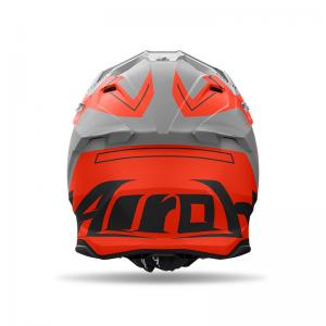AIROH CASCO TWIST 3 DIZZY ORANGE FLUO MATT