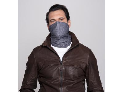 SCALDACOLLO MOTO DMD STRIPED GRIGIO MELANGE