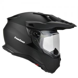 HEBO CASCO ENDURO XP-22 TRANSAM BLACK MATT