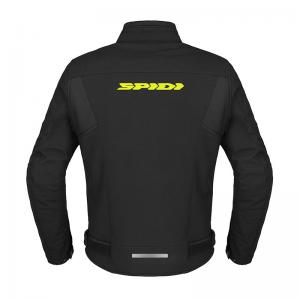 SPIDI GIACCA CORSA TEX NERO GIALLO