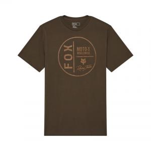 FOX T-SHIRT WORLDWIDE PREMIUM BROWN