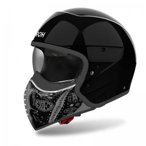 AIROH J110 PAELY NERO LUCIDO