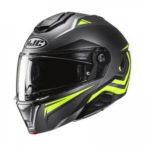 HJC CASCO MODULARE I91 TRICUS YELLOW