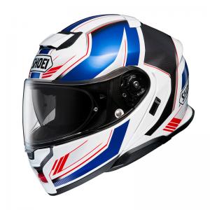 SHOEI NEOTEC 3 GRASP TC 10 WHITE BLU RED