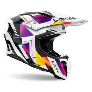 AIROH CASCO TWIST 3 RAINBOW GLOSS