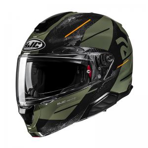 HJC CASCO MODULARE RPHA91 BLAT VERDE