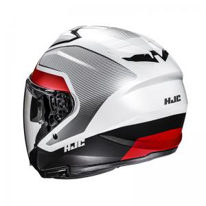 HJC CASCO JET I31 TEVIS ROSSO BIANCO OPACO
