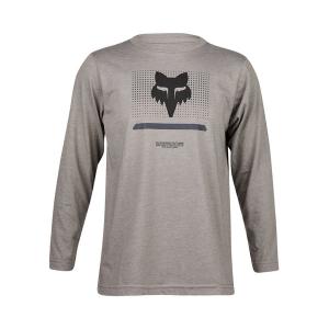 FOX T-SHIRT YOUTH MANICA LUNGA OPTICAL  GREY